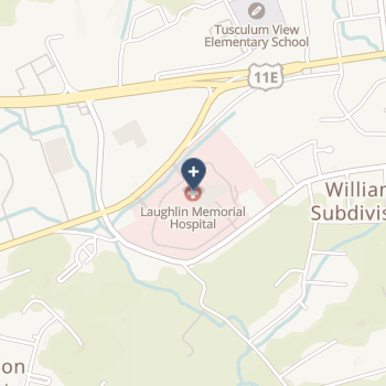 Laughlin Memorial Hospital, Inc on map