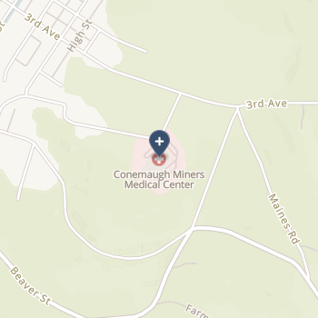 Conemaugh Miners Medical Center on map