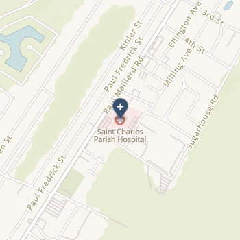 St Charles Parish Hospital on map