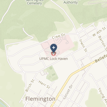 Lock Haven Hospital on map