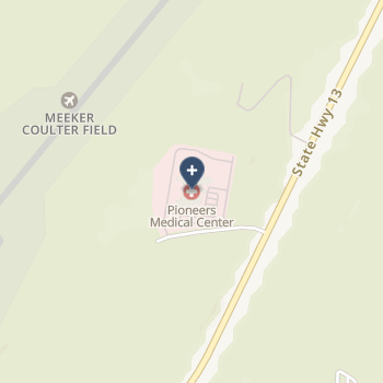 Pioneers Medical Center on map