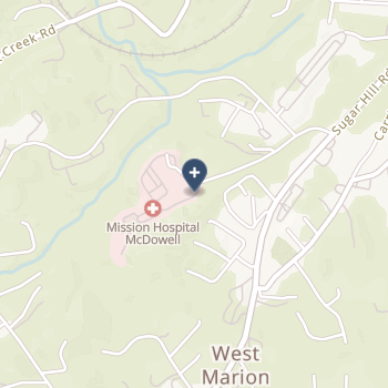 The Mcdowell Hospital on map