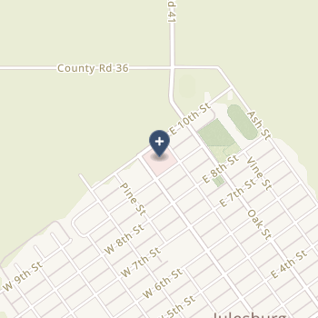 Sedgwick County Memorial Hospital on map