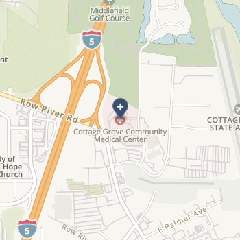 Peacehealth Cottage Grove Community Medical Center on map