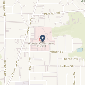 Wooster Community Hospital on map