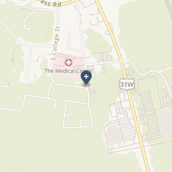 The Medical Center At Franklin on map