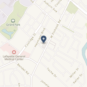 Lafayette General Surgical Hospital on map