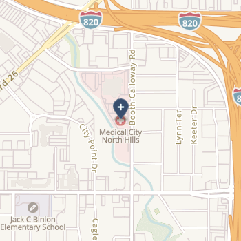 Medical City North Hills on map