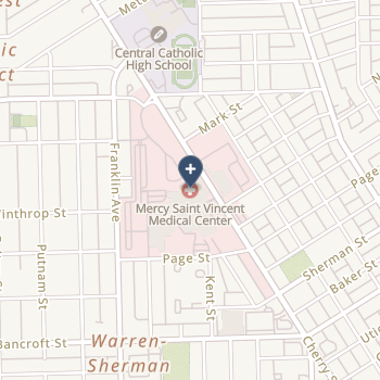Mercy St Vincent Medical Center on map