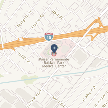 Kaiser Foundation Hospital - Baldwin Park on map