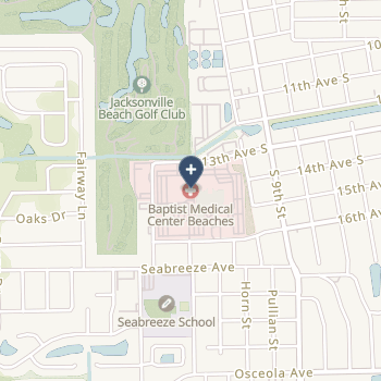 Baptist Medical Center - Beaches on map