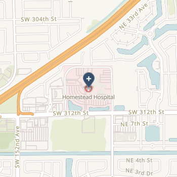 Homestead Hospital on map