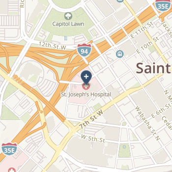 St Joseph's Hospital on map