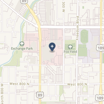 Utah Valley Hospital on map