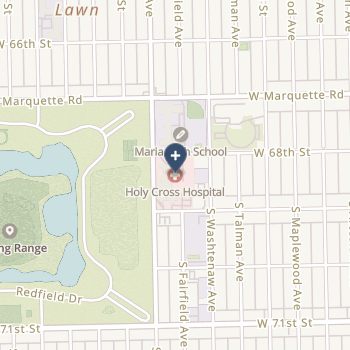 Holy Cross Hospital on map