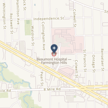 Beaumont Hospital - Farmington Hills on map