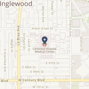 Centinela Hospital Medical Center on map