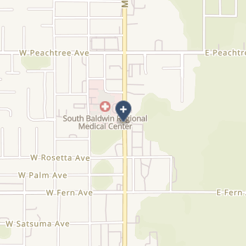 South Baldwin Regional Medical Center on map