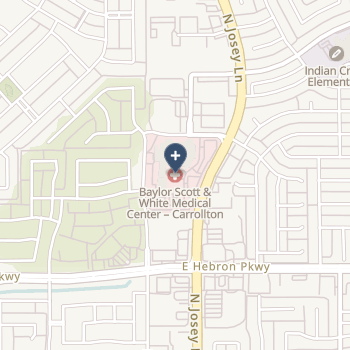 Baylor Scott And White Medical Center Carrollton on map