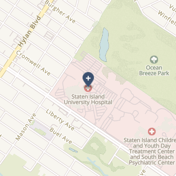 Staten Island University Hospital on map