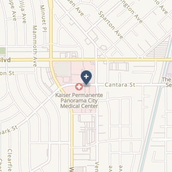 Kaiser Foundation Hospital - Panorama City on map