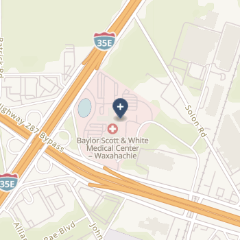 Baylor Scott & White Medical Center- Waxahachie on map