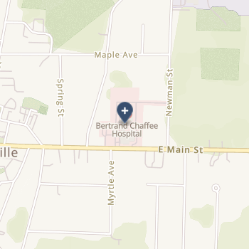 Bertrand Chaffee Hospital on map