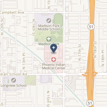 Phoenix Indian Medical Center on map