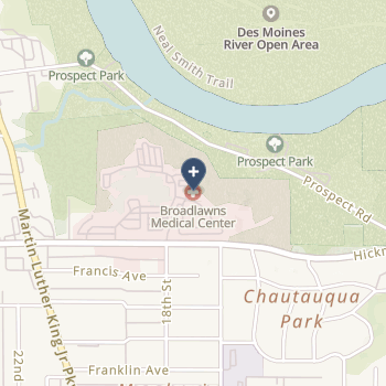 Broadlawns Medical Center on map