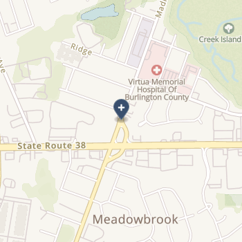 Virtua Memorial Hospital Of Burlington County on map