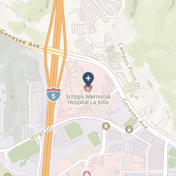 Scripps Memorial Hospital La Jolla on map