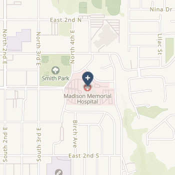 Madison Memorial Hospital on map