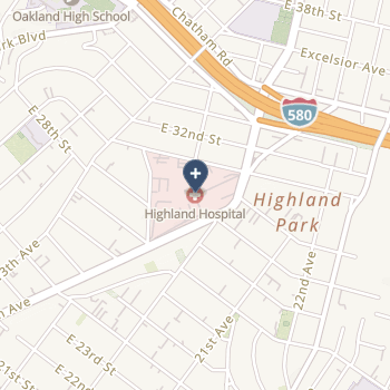 Highland Hospital on map