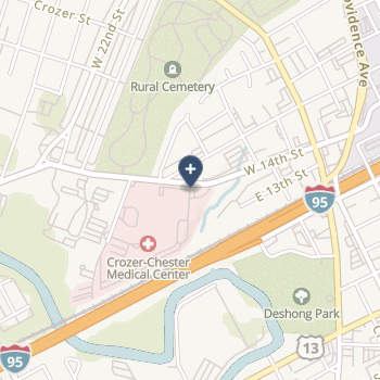 Crozer Chester Medical Center on map