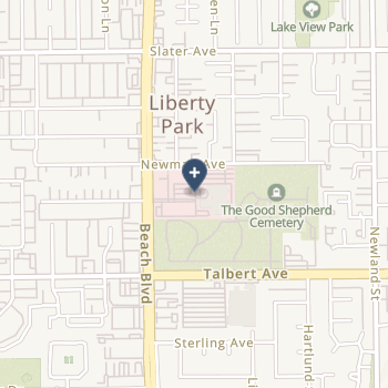 Huntington Beach Hospital on map