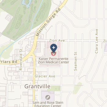 Kaiser Foundation Hospital - Zion on map