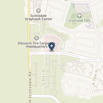 Scottsdale Thompson Peak Medical Center on map