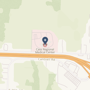 Cass Regional Medical Center on map