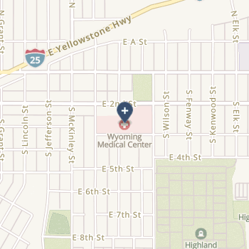 Wyoming Medical Center on map