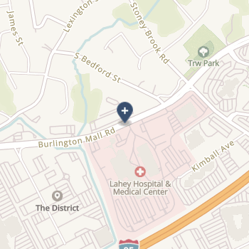 Lahey Hospital & Medical Center, Burlington on map