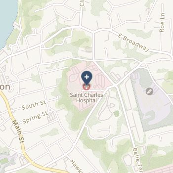 St Charles Hospital on map