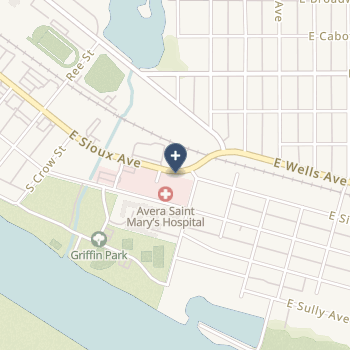 Avera St Mary's Hospital on map