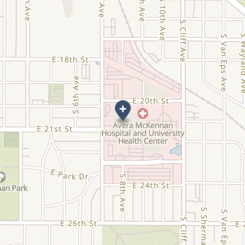 Avera Mckennan Hospital & University Health Center on map