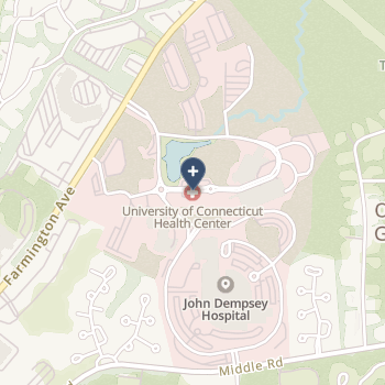 John Dempsey Hospital on map