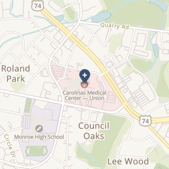 Carolinas Healthcare System Union on map