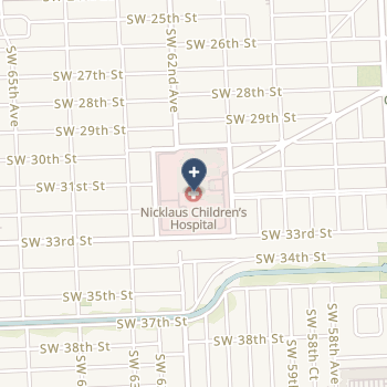 Nicklaus Children's Hospital on map