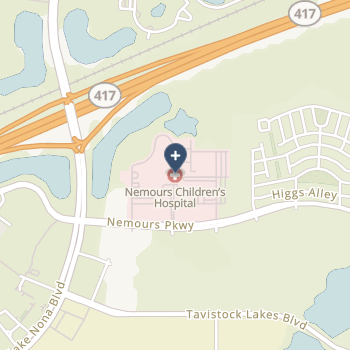 Nemours Children's Hospital on map