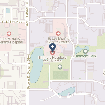 Shriners Hospitals For Children-Tampa on map
