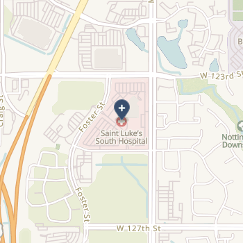 Saint Luke's South Hospital on map