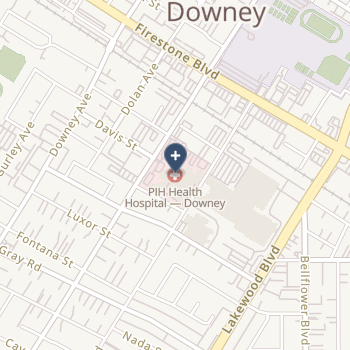 Pih Hospital - Downey on map